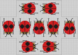 Ladybug Brick Cover