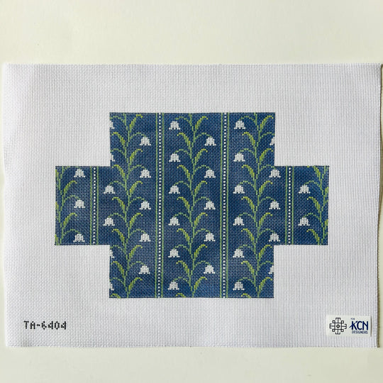 Lily of the Valley Brick Cover (Navy)