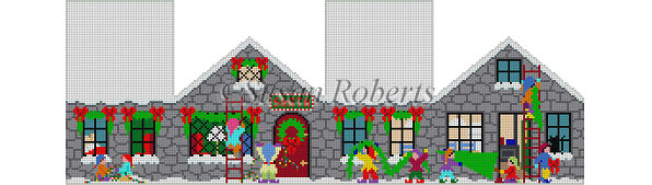 Santa Village, Santa's House, 3D