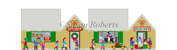 Santa's Village, Kitchen, 3D (13m)