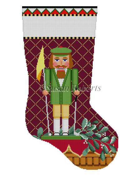 Nutcracker, Golfer - Stocking