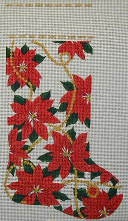 Poinsettia Stocking