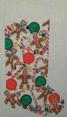 Gingerbread Candy Stocking