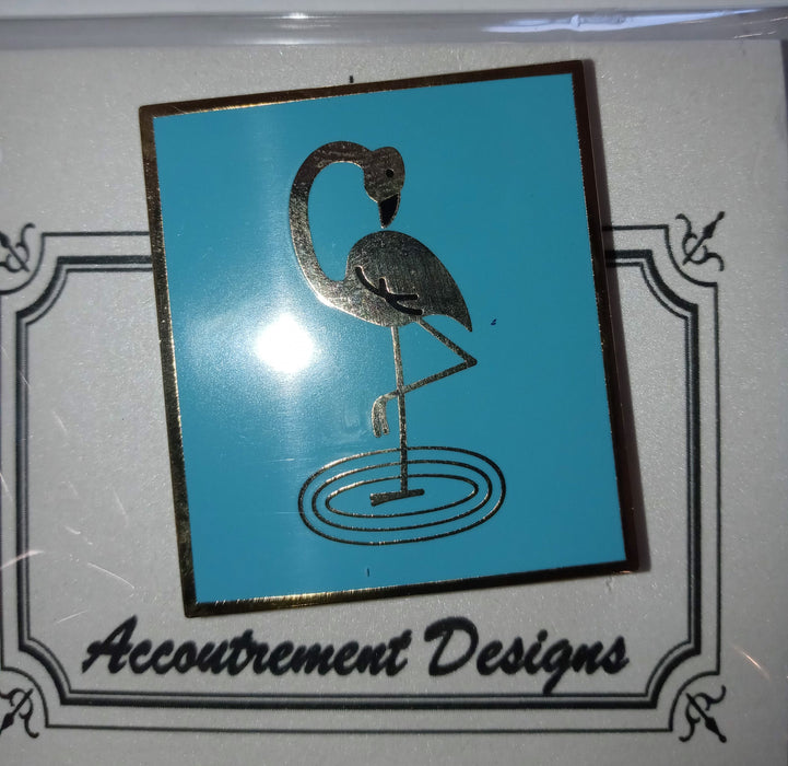 Flamingo (gold) · Needleminder