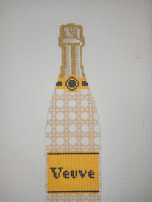 Veuve Bottle - Rattan Cane