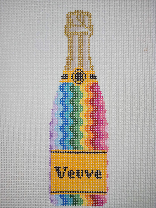 Veuve Bottle - Wavy Rainbow