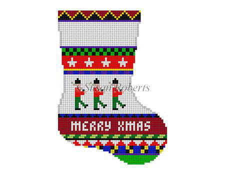 Bold Stripe Soldiers - Mini Stocking