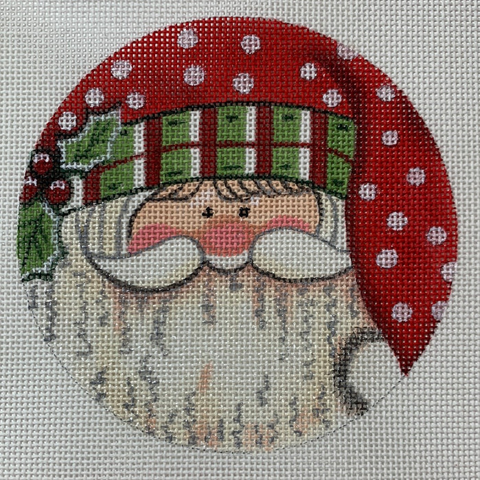 Santa w/ Polka Dot Hat