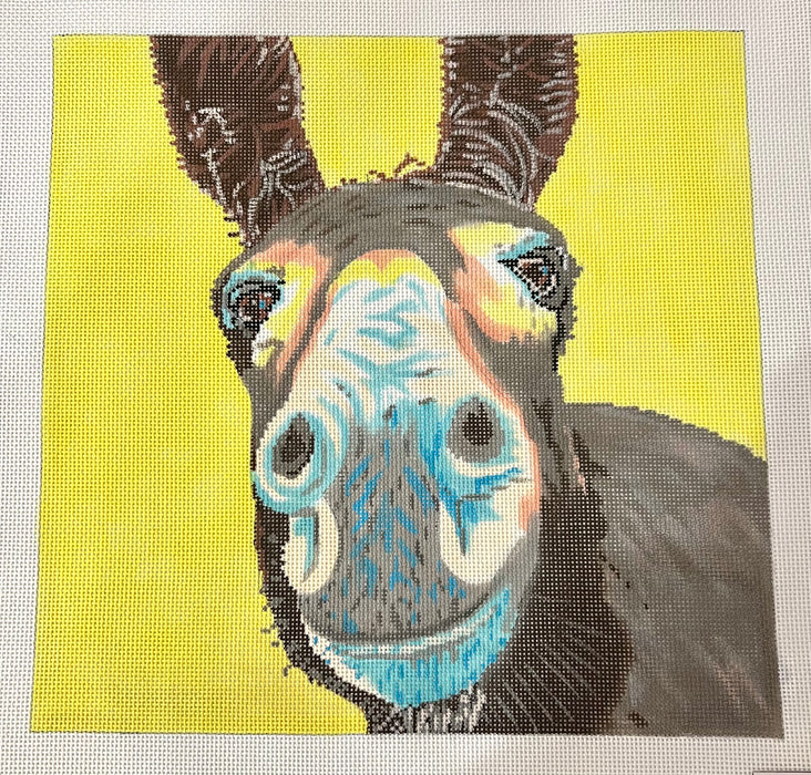 Checkers the donkey