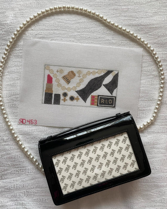 Black Tie Clutch Insert 3x6