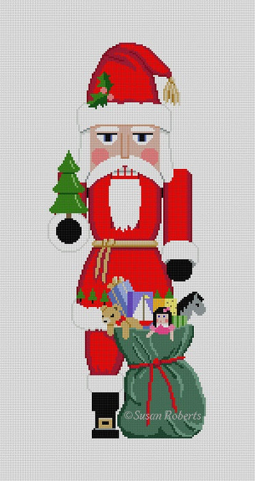 Nutcracker 18"h - Santa w/ Bag of Toys