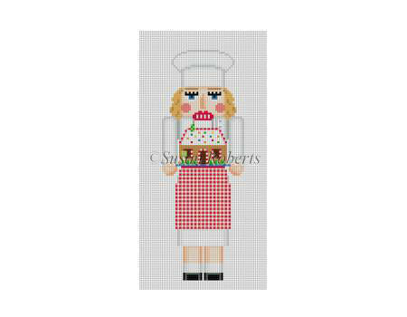 Nutcracker 7"h - Lady Chef