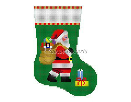 Santa Carrying Bag - Mini Stocking