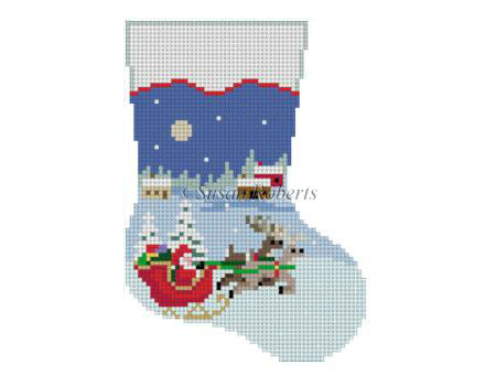 Sleigh Ride - Mini Stocking