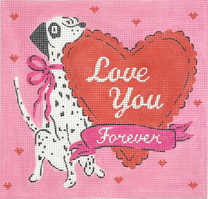 Krissy Mast – “Love You Forever” Dalmation w/ Heart