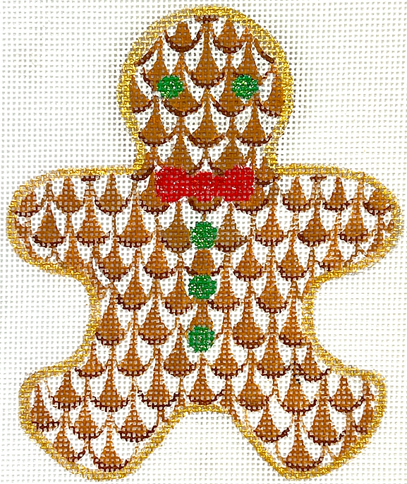 Fishnet Gingerbread Man