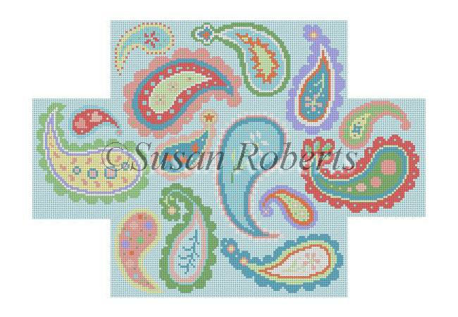 Paisley, pastel  - Brick Cover