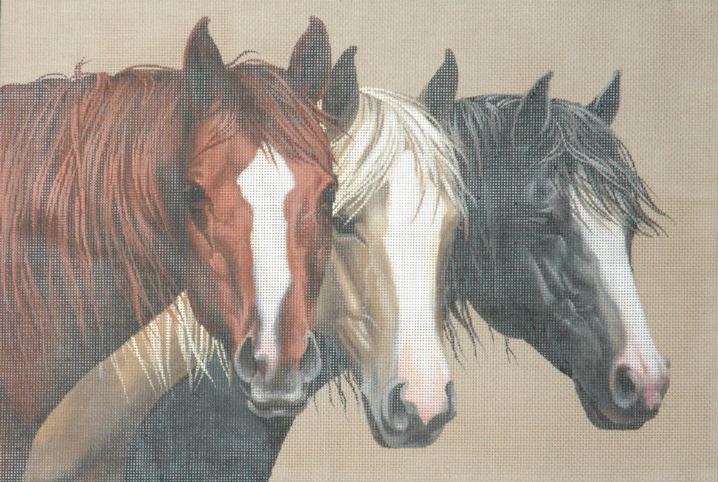 3 Blaze Horses