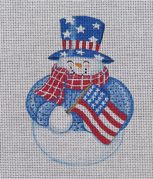 Snowman: Patriotic