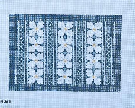 Navy Fair Isle Primrose Pillow