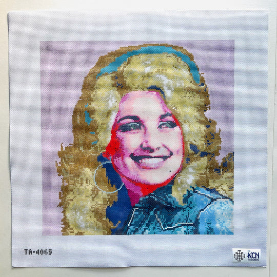 Dolly Parton Smiling Canvas