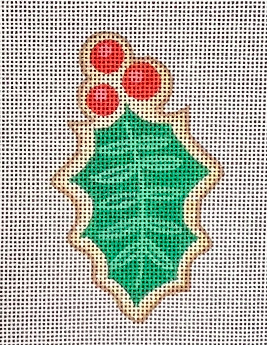 Christmas Cookie - Holly Leaf