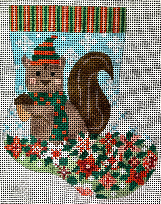 Baby Squirrel Mini Stocking