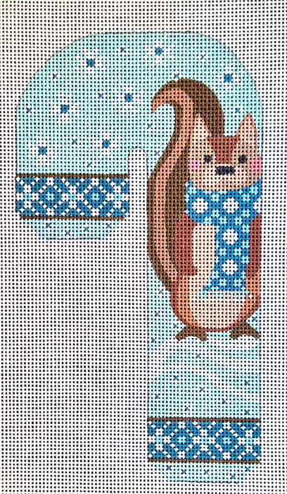 Woodland Creatures Candy Cane - Squirrel