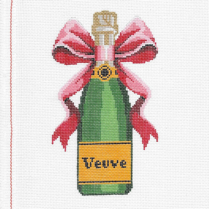 Veuve Bottle - Red Bow