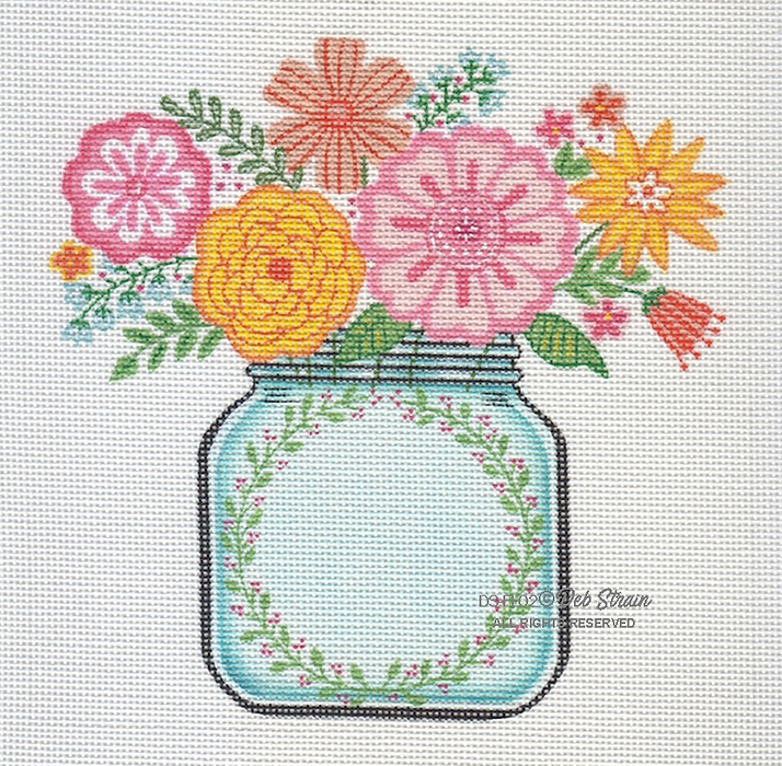 Floral: Mason Jar Bouquet