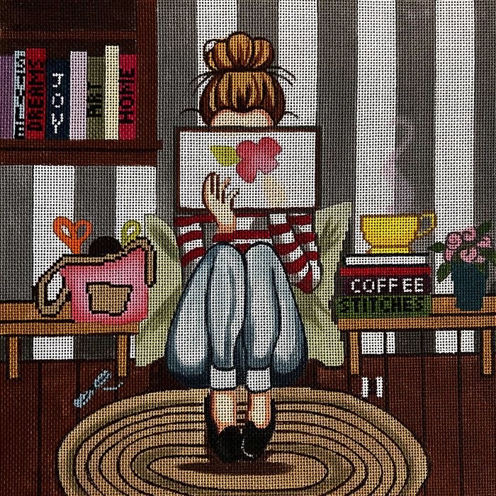 Stitching Girl