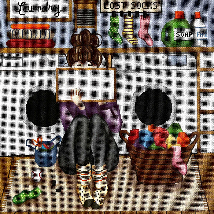 Stitching Girl - Laundry