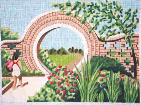 China Moon Gate