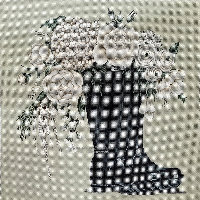 Misc: Flowers & Black Boots