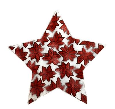 Poinsettia Star - Red