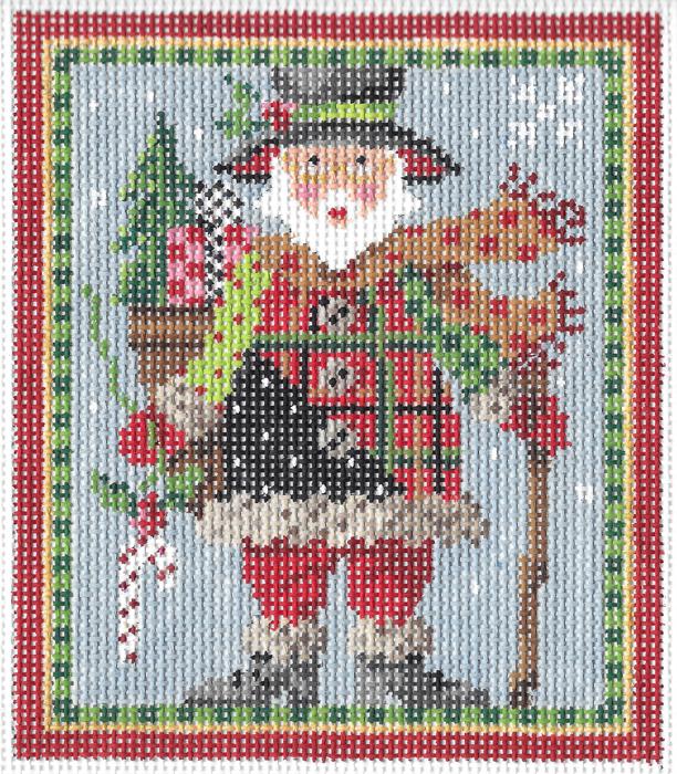 Patchwork Santa