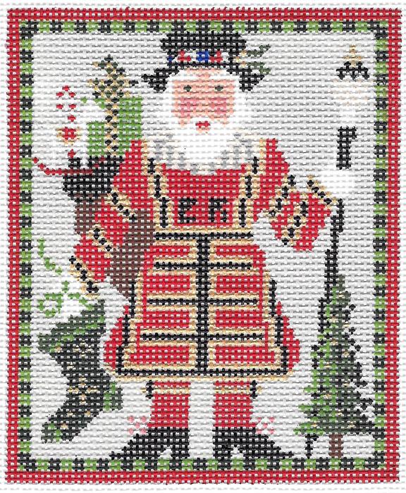 Mini British Beefeater Santa