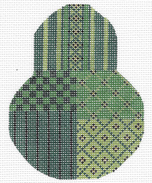 Christmas Green Sampler Pear