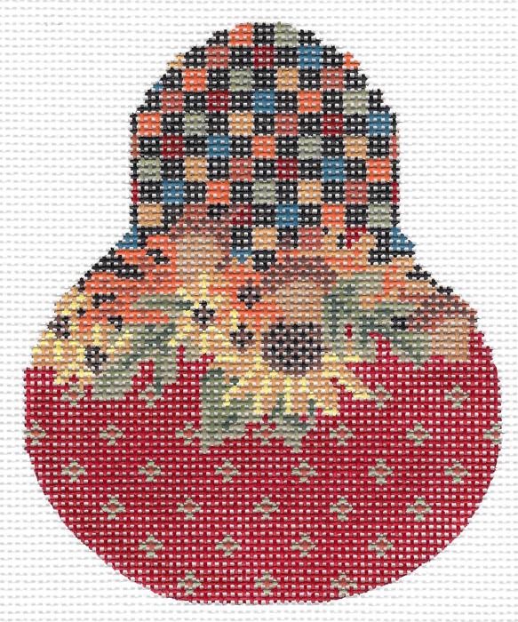 Autumn Folk Art Pear