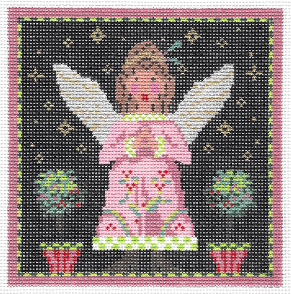 Pink Topiary Angel (13m)