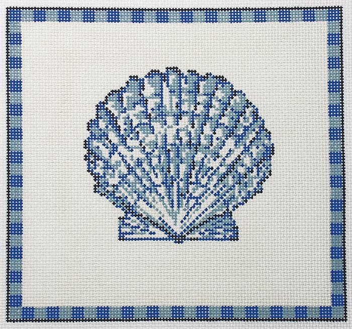 Scallop Shell in Ocean Blue (13m)