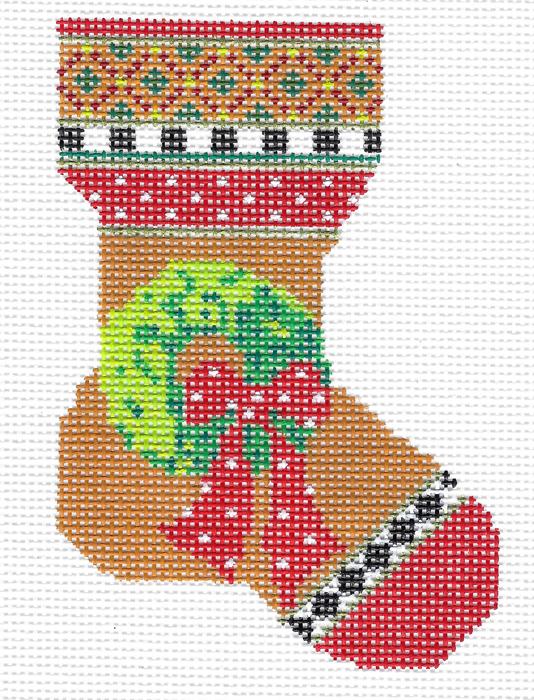 Wreath Sock