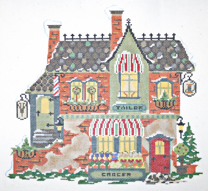 Winter Village · Barber, Tailor, & Green Grocer