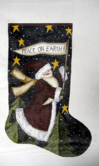 Peace on Earth Stocking