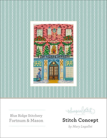 Stitch Concepts for Blue Ridge Stitchery's London Series