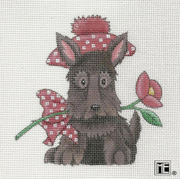 Animals: Scottie with Rose