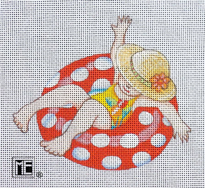 Beach & Sea: Red Inner Tubing Lady