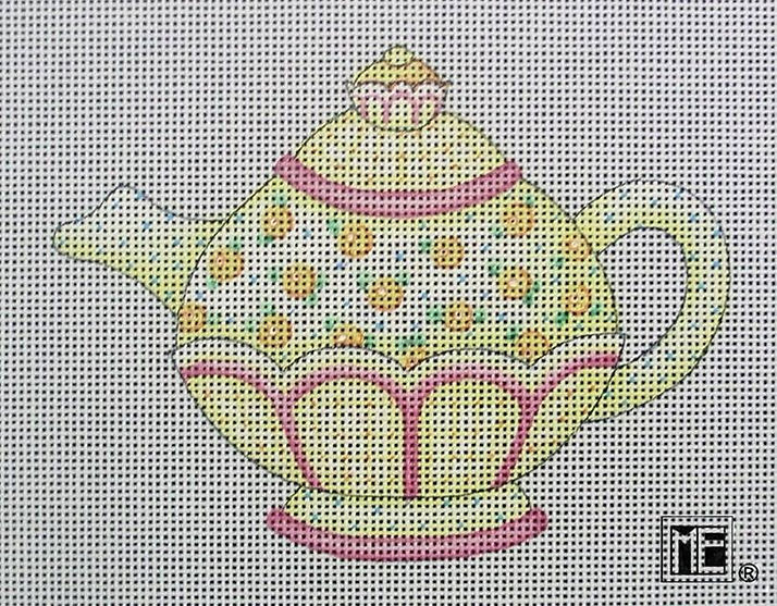 Teapot: Yellow Rose Teapot