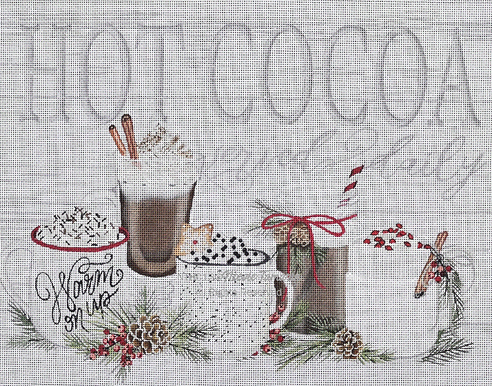 Hot Chocolate: Cocoa Served Daily Sign