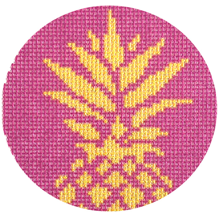 Pink Pineapple 3 Round